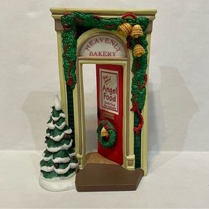 VTG Dept 56 Merry Makers 1993 Heavenly Bakery Entrance Christmas Holiday Decor